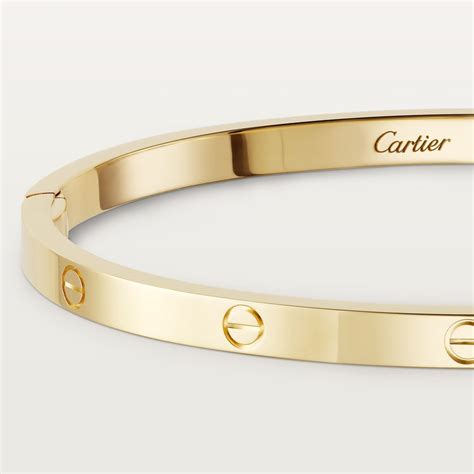 bracelet love or jaune|CRB6047517 .